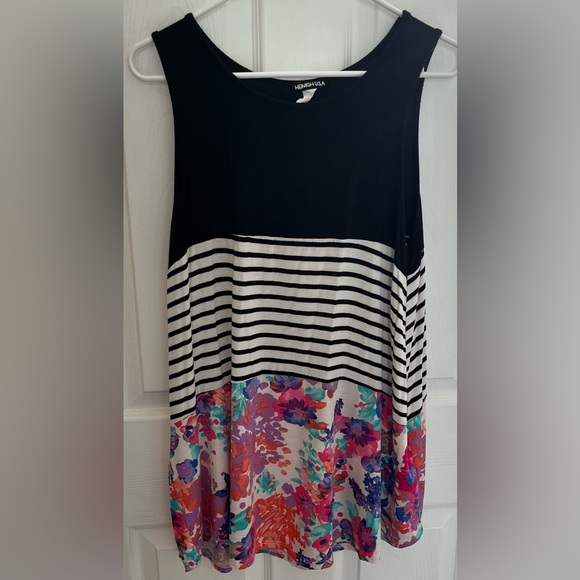 Women’s Long Sleeveless Top, Size Small (oversized) NWOT - Picture 1 of 3